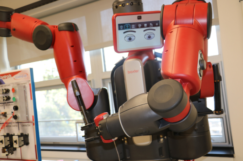 Robot in New Robotics Lab