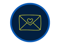 Heart Envelope Icon 200x152