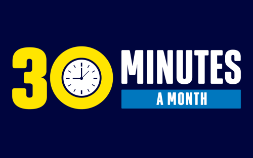 Thirty Minutes a Month logo